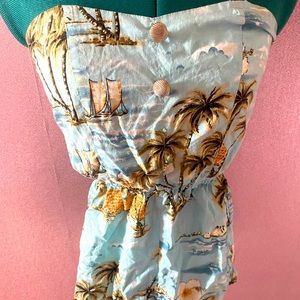 Tropical romper / Playsuit